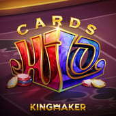 Cards Hi Lo guessing game
